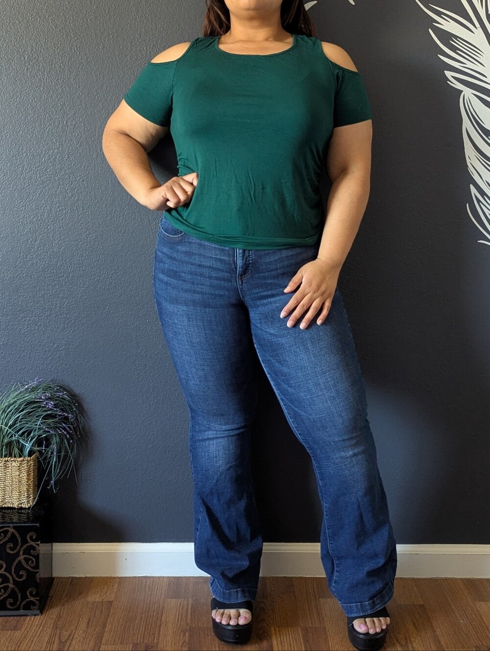 Nadine West Green Top